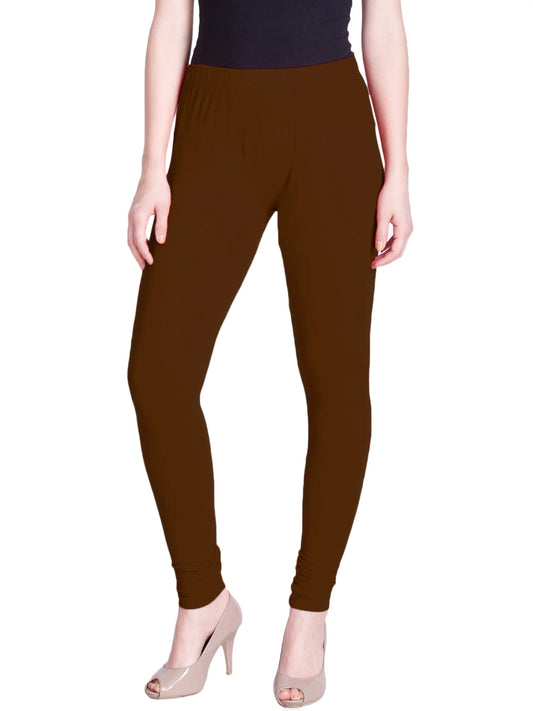 Brown Premium Churidar Leggings