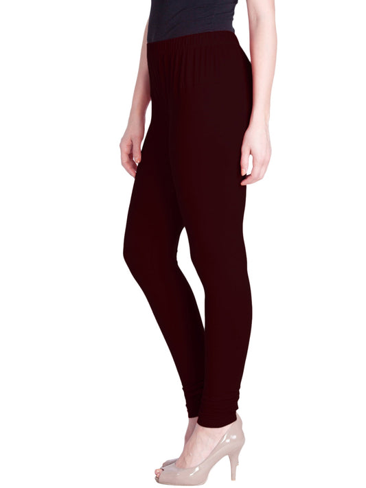 Maroon Premium Churidar Leggings