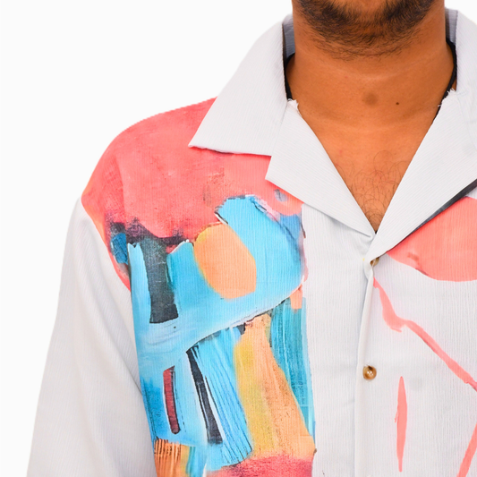 The Split Canvas Shirt