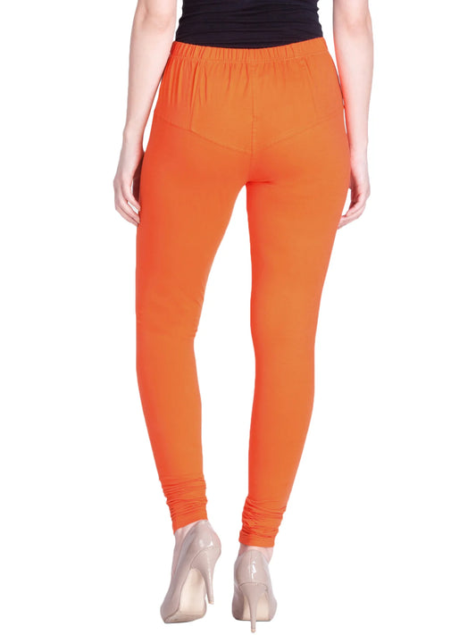 Orange Premium Churidar Leggings