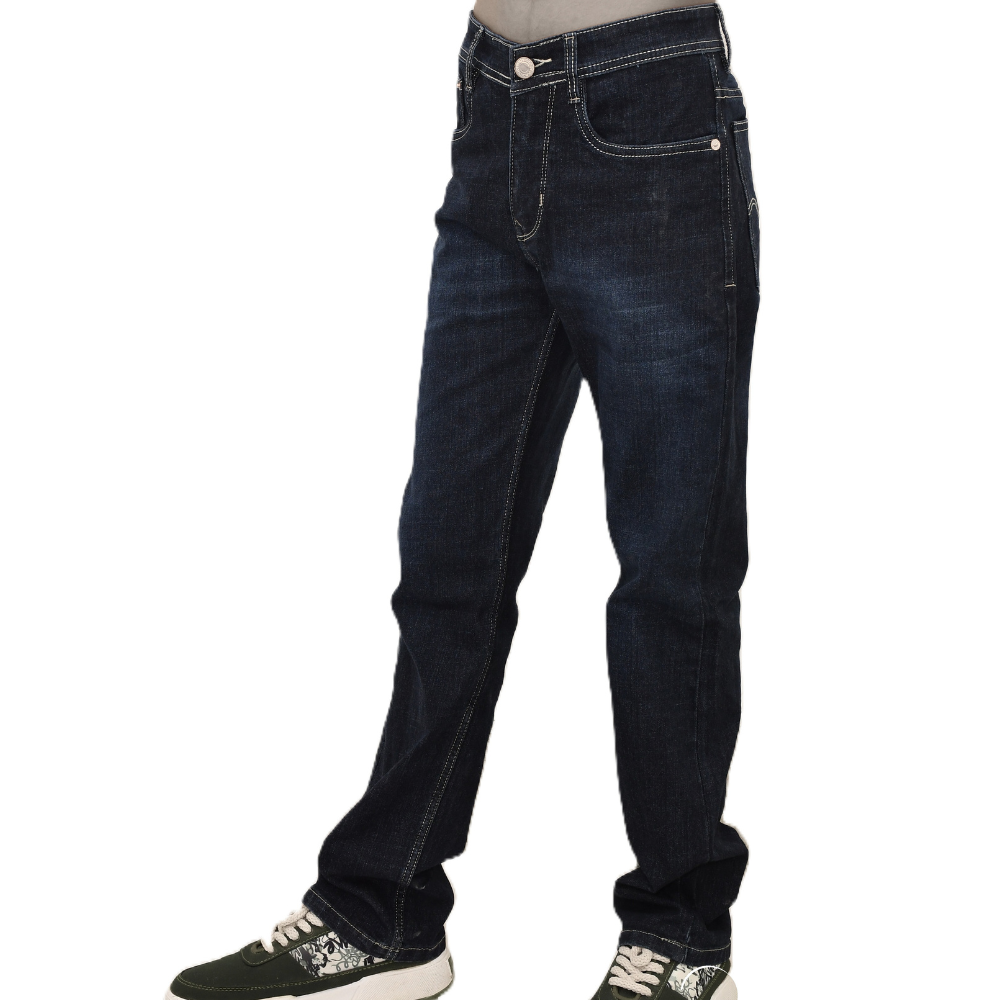 Men's Relaxed Fit Jeans - Deep Indigo