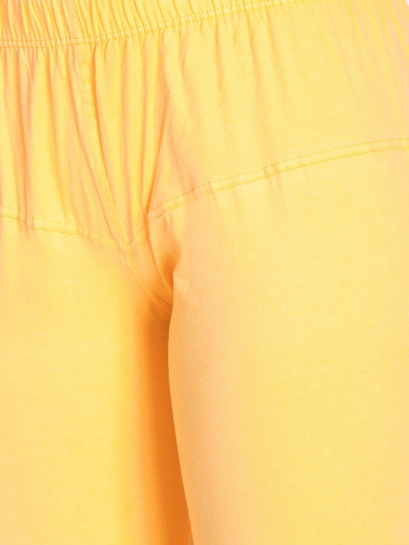 Light Yellow Premium Churidar Leggings