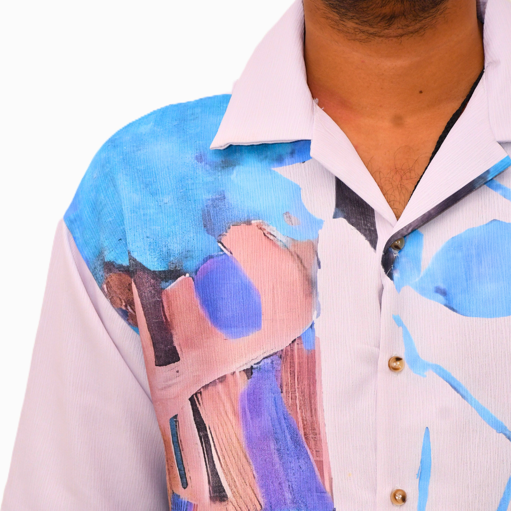 The Split Canvas Shirt