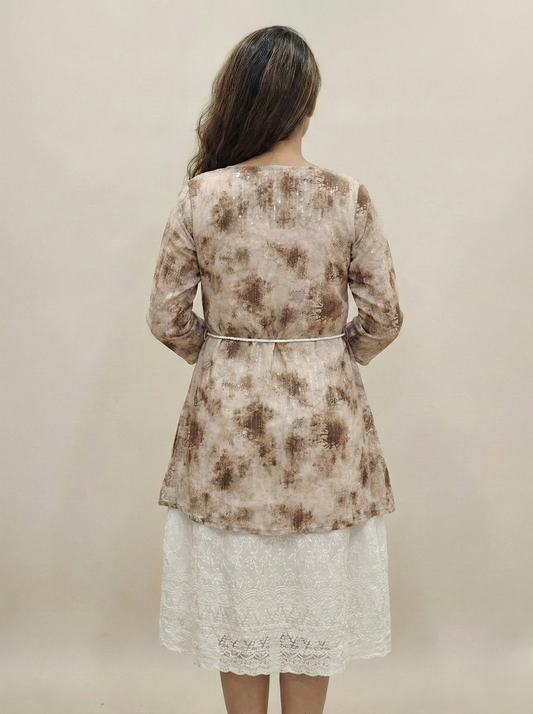 Classic Teal Notch Midi