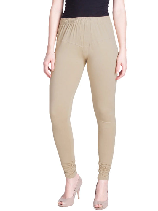 Beige Premium Churidar Leggings