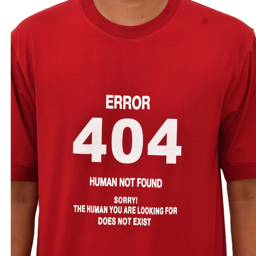 Error 404" Human Not Found Tees