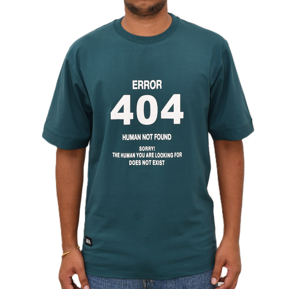Error 404" Human Not Found Tees