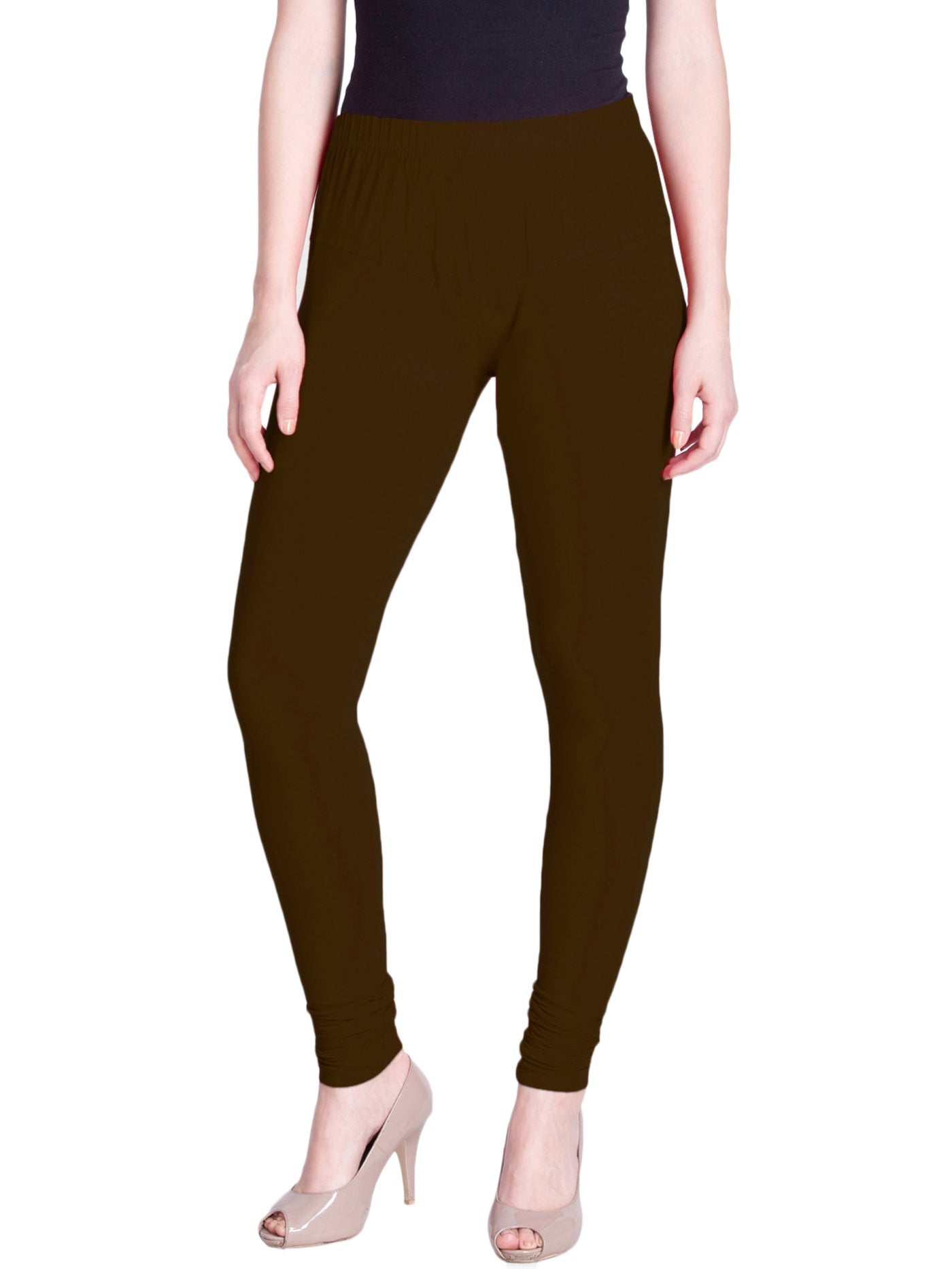 Brown Premium Churidar Leggings
