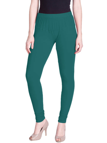 Green Premium Churidar Leggings