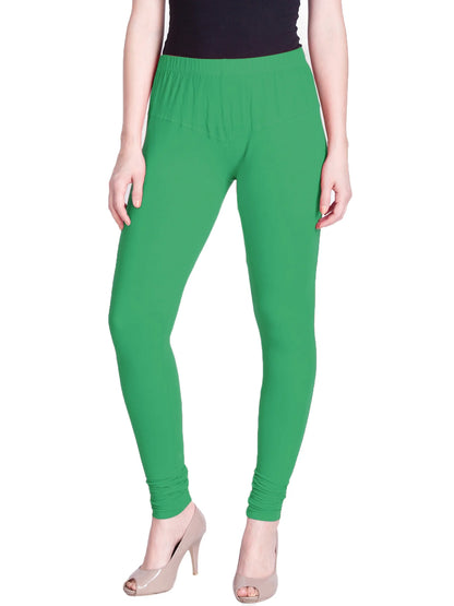 Green Premium Churidar Leggings