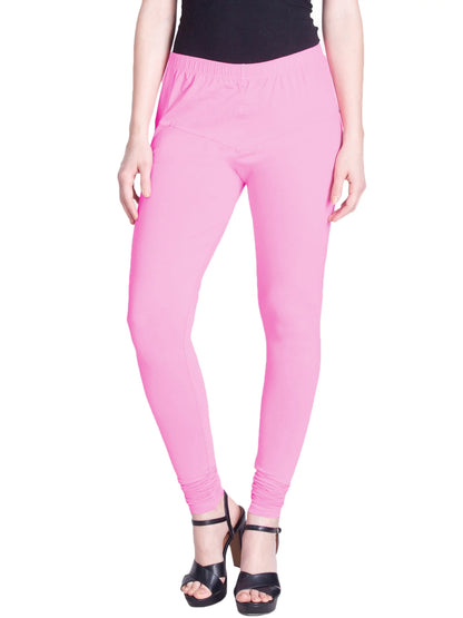 Pink Premium Churidar Leggings