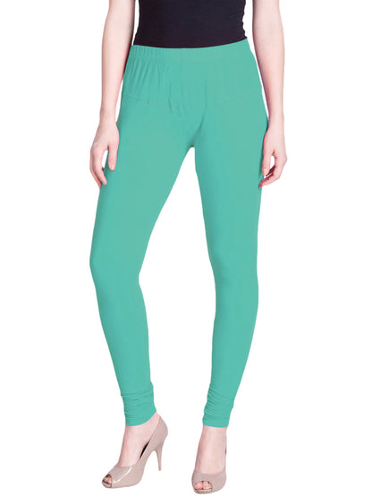 Aqua Green Premium Churidar Leggings