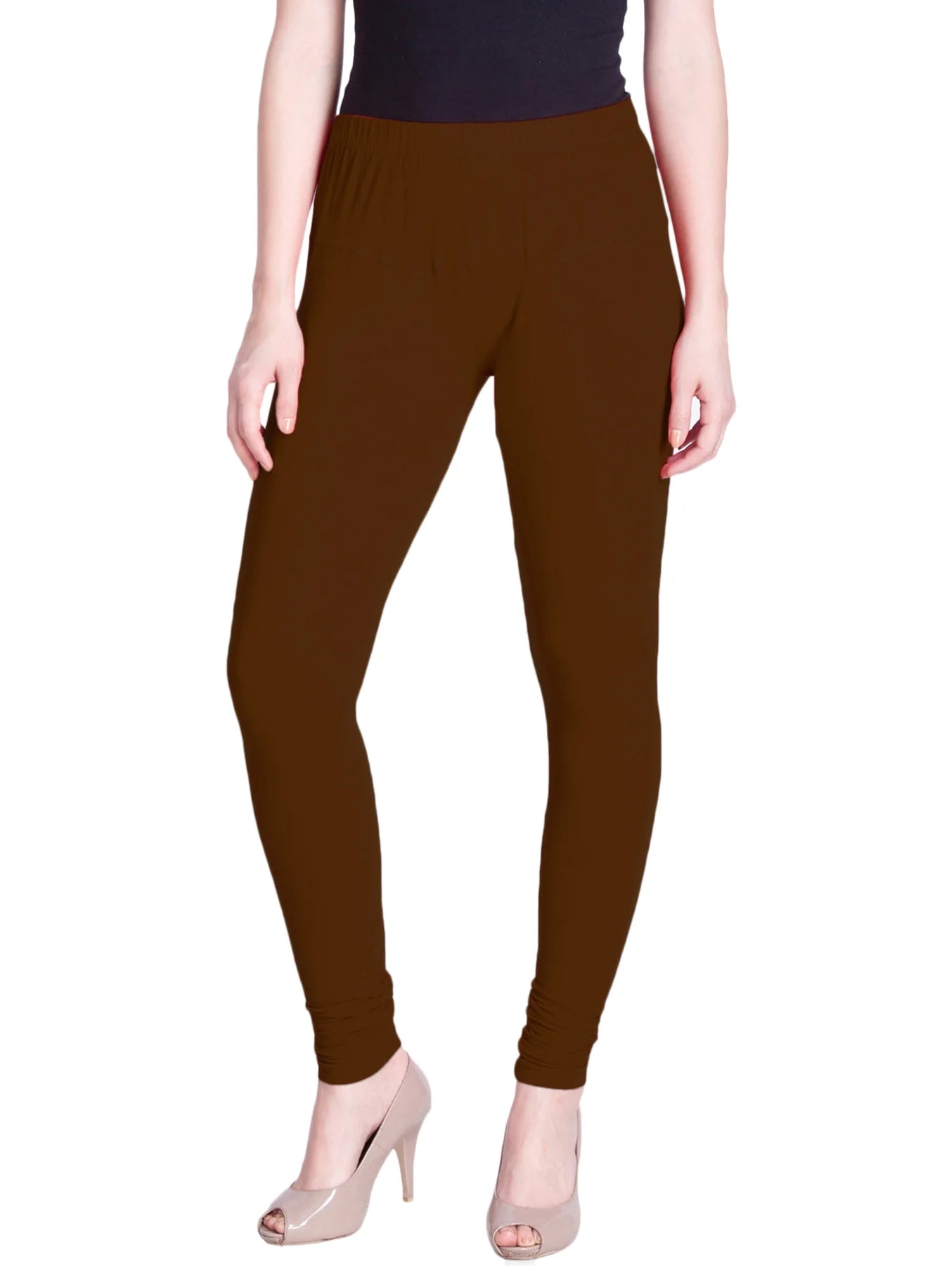 Brown Premium Churidar Leggings