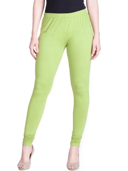 Green Premium Churidar Leggings