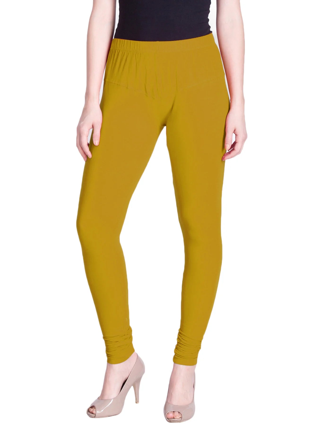 Gold Premium Churidar Leggings