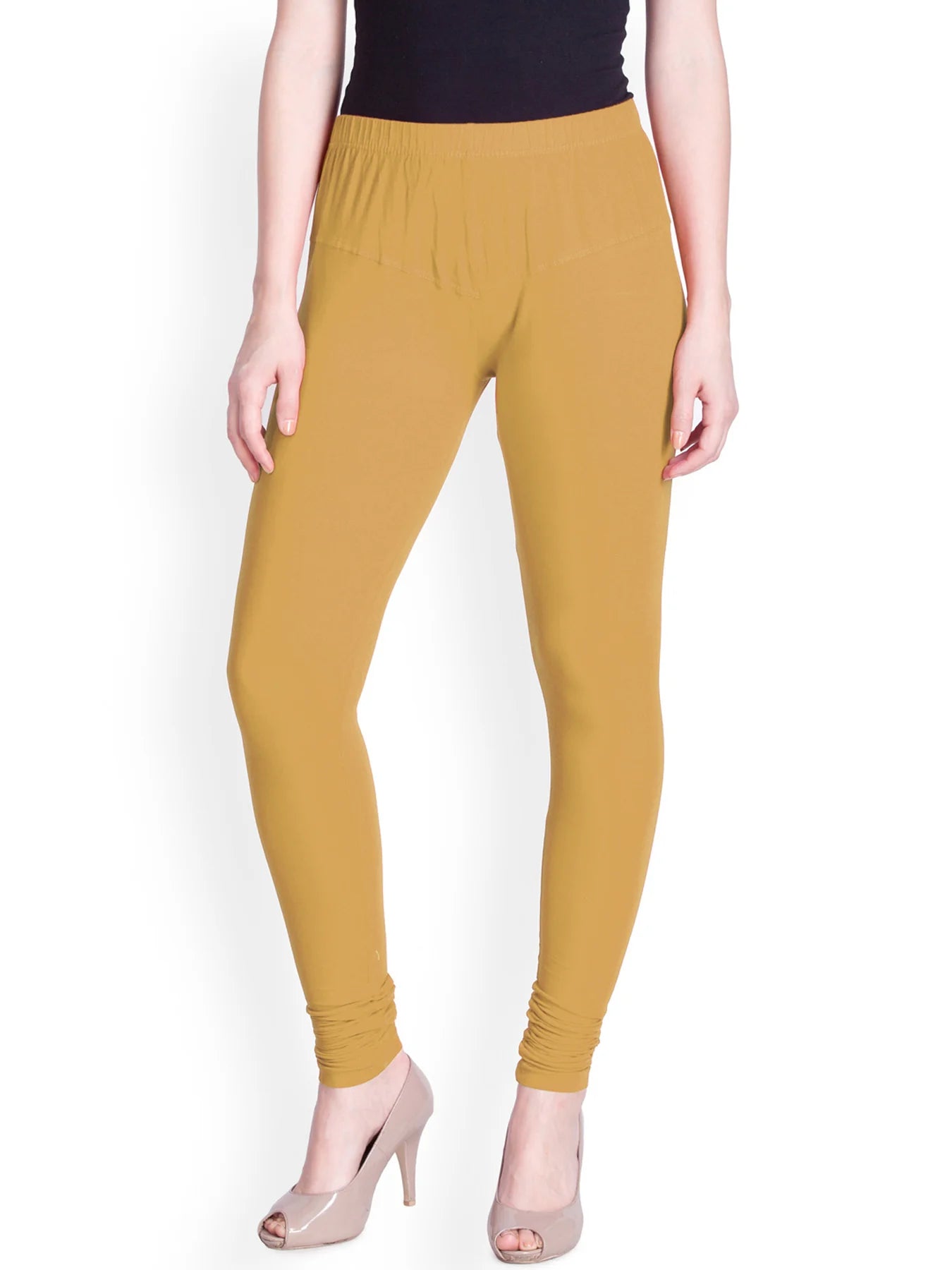 Gold Premium Churidar Leggings