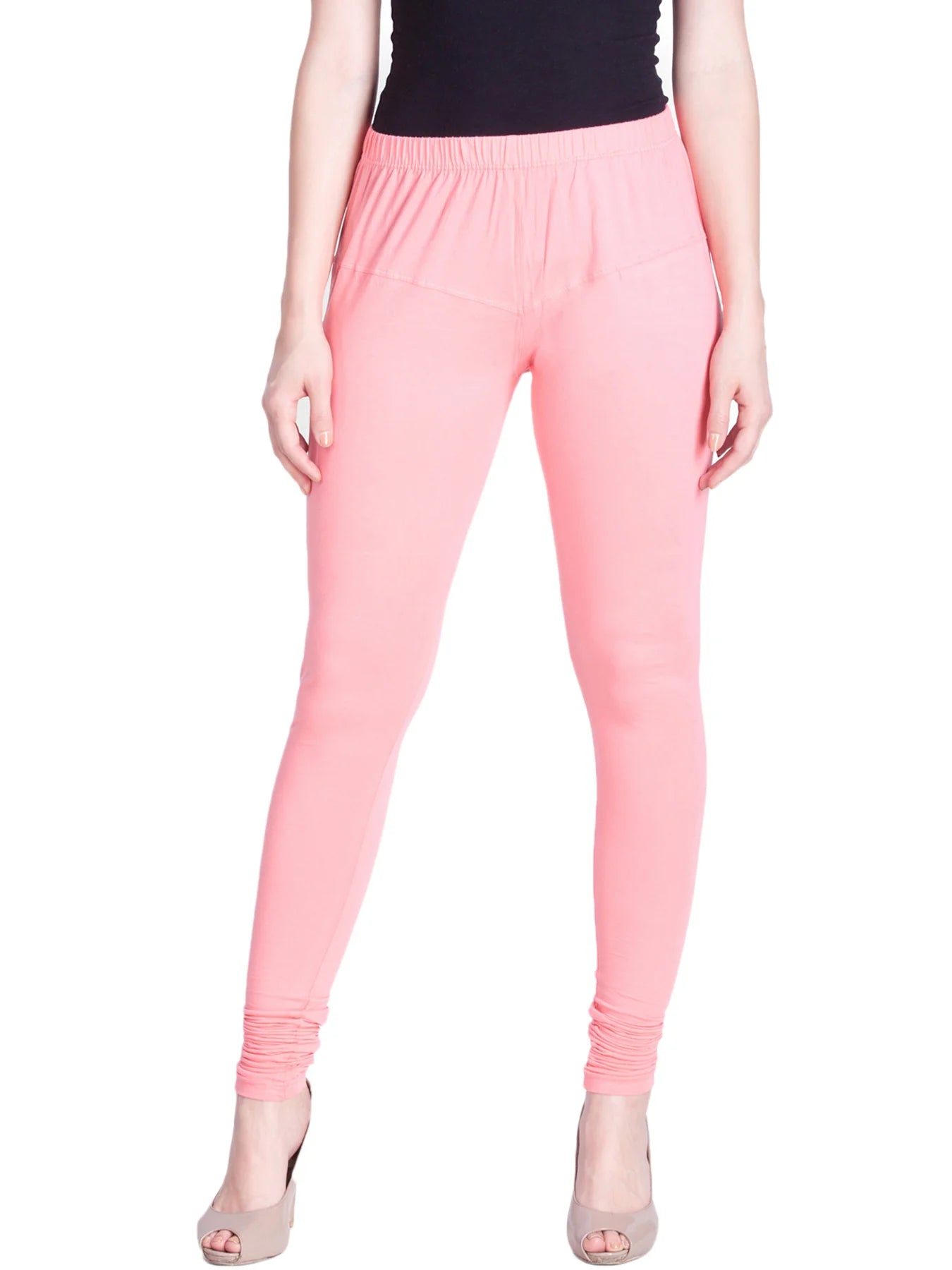 Pink Premium Churidar Leggings