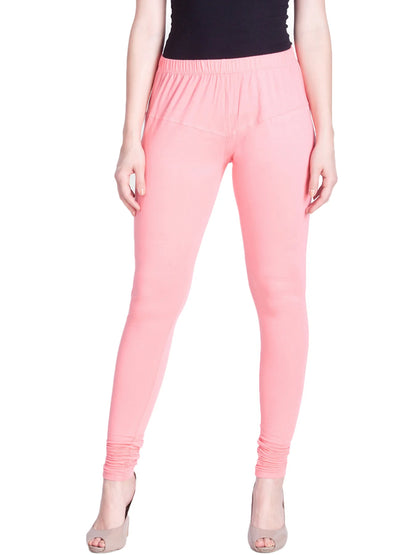 Pink Premium Churidar Leggings