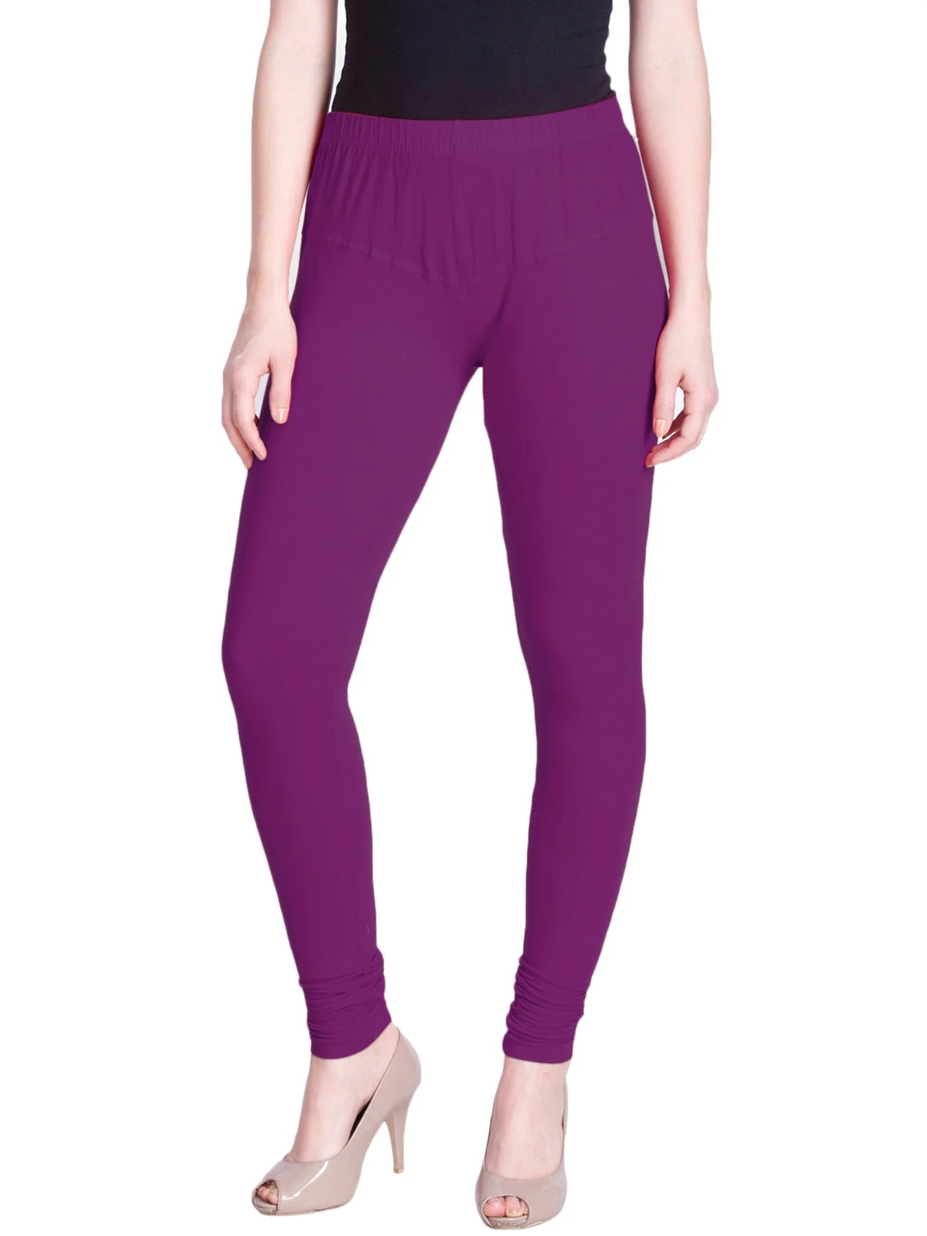 Purple Premium Churidar Leggings