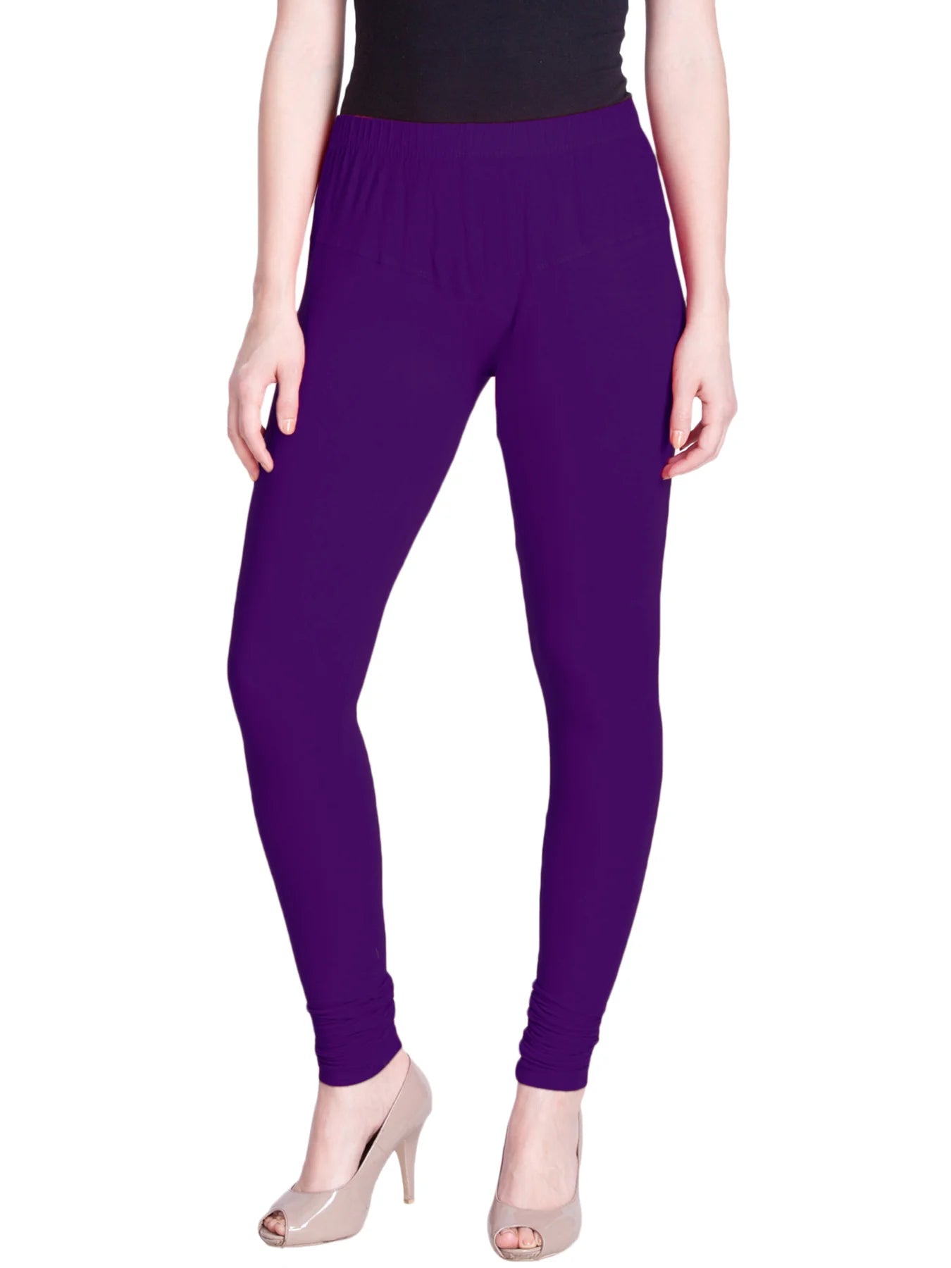Purple Premium Churidar Leggings