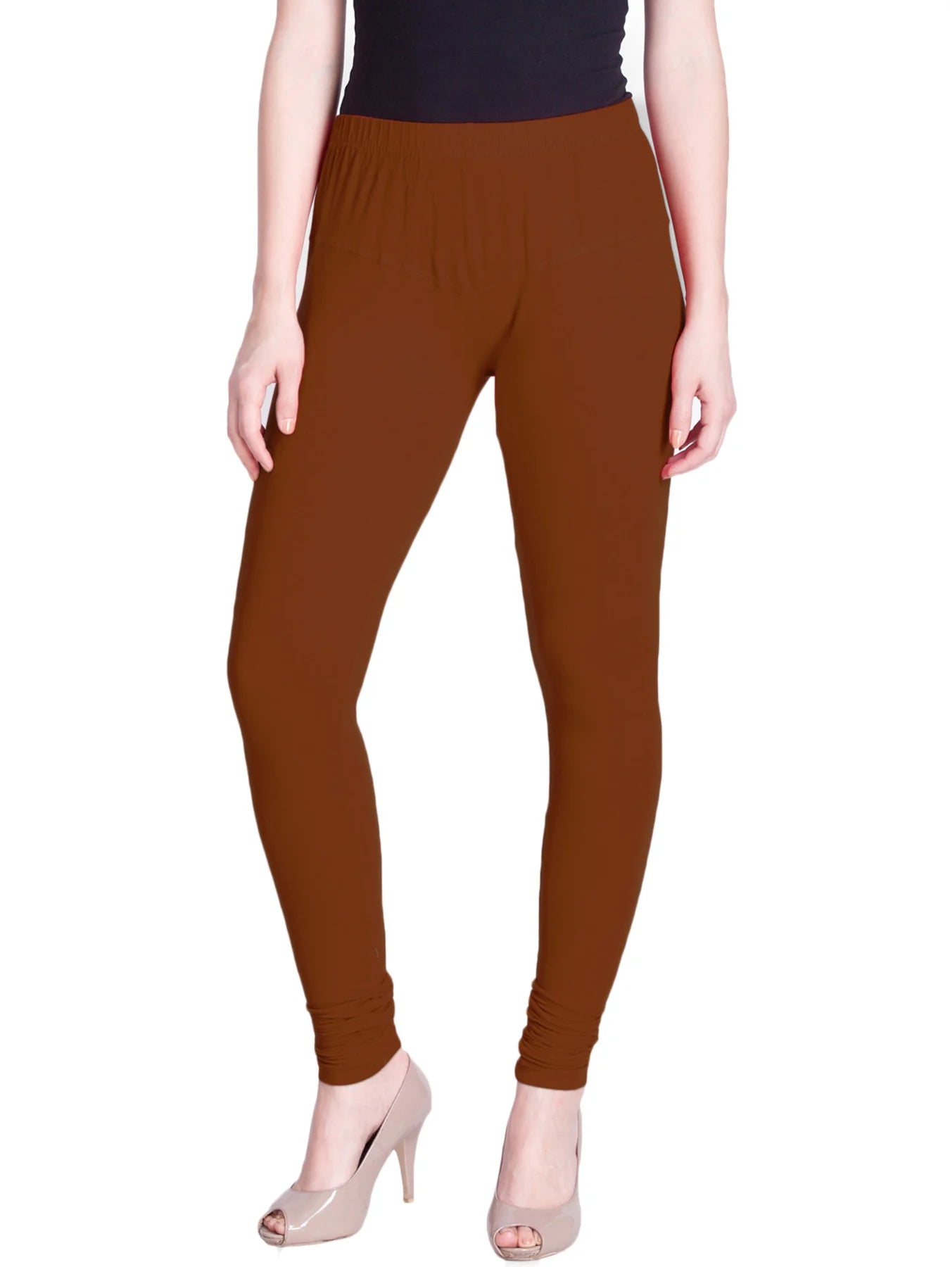 Brown Premium Churidar Leggings