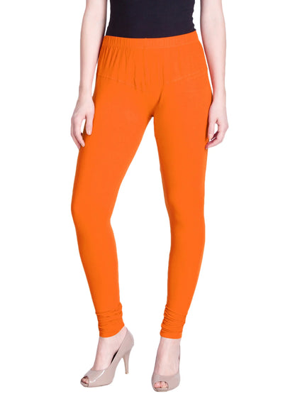 Orange Premium Churidar Leggings