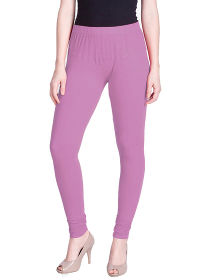 Pink Premium Churidar Leggings