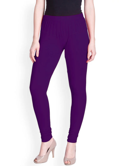Purple Premium Churidar Leggings
