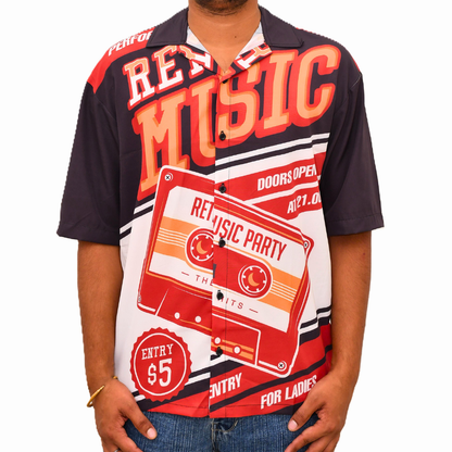 Retro Music Party Shirt