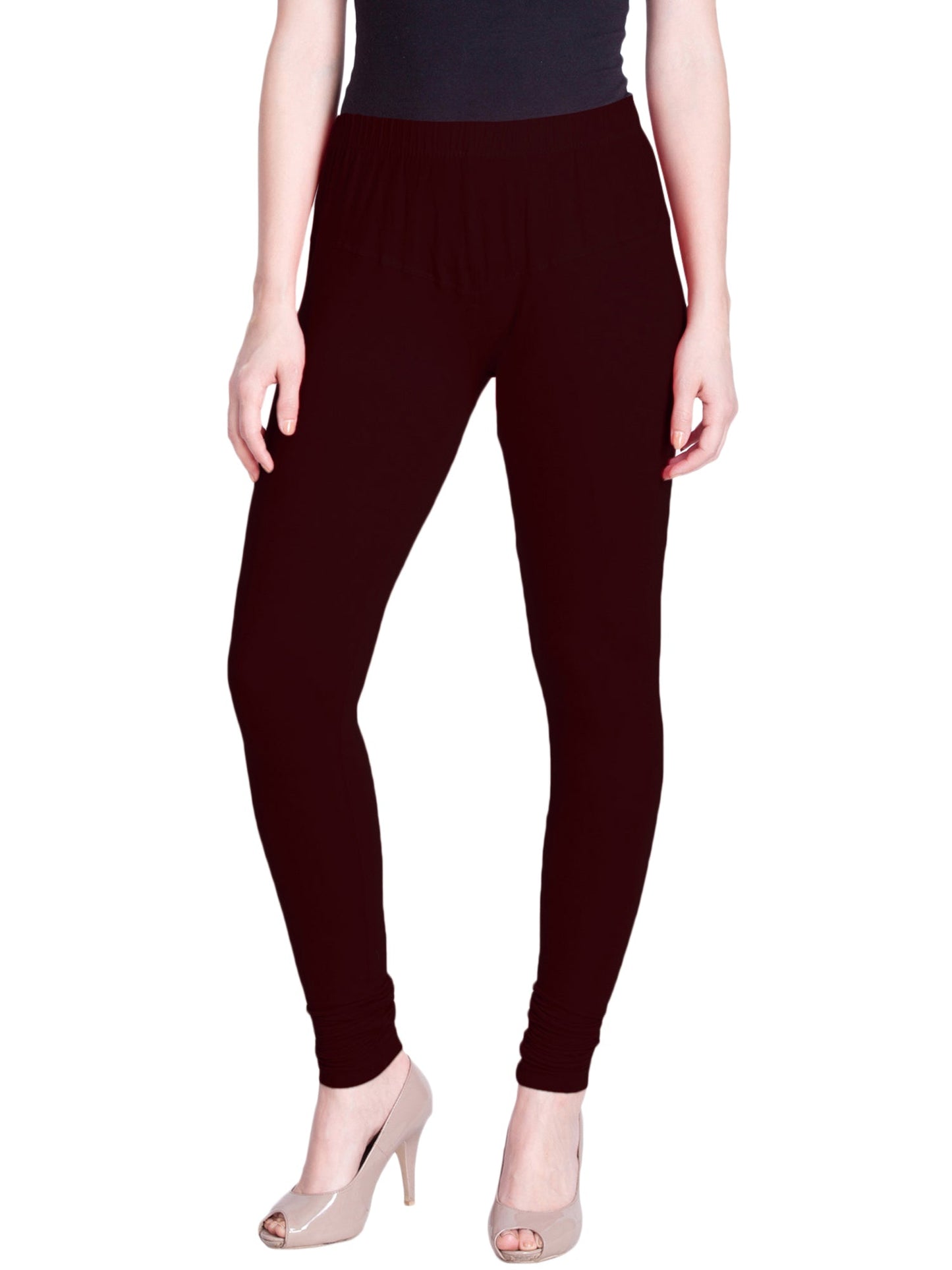 Maroon Premium Churidar Leggings