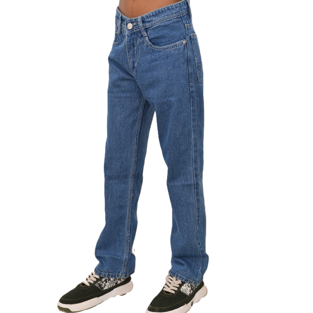 Men's Baggy Blue Jeans