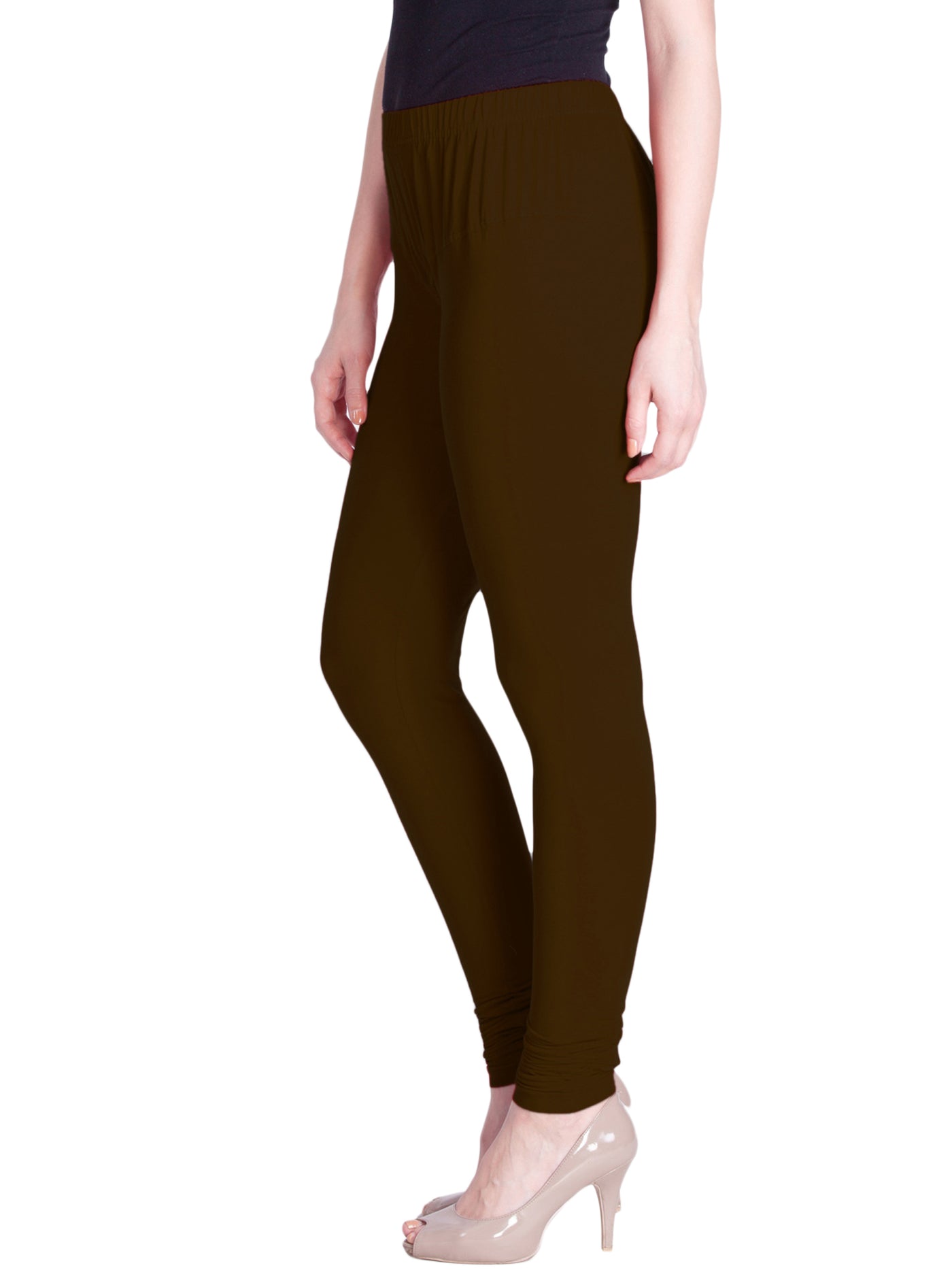 Brown Premium Churidar Leggings