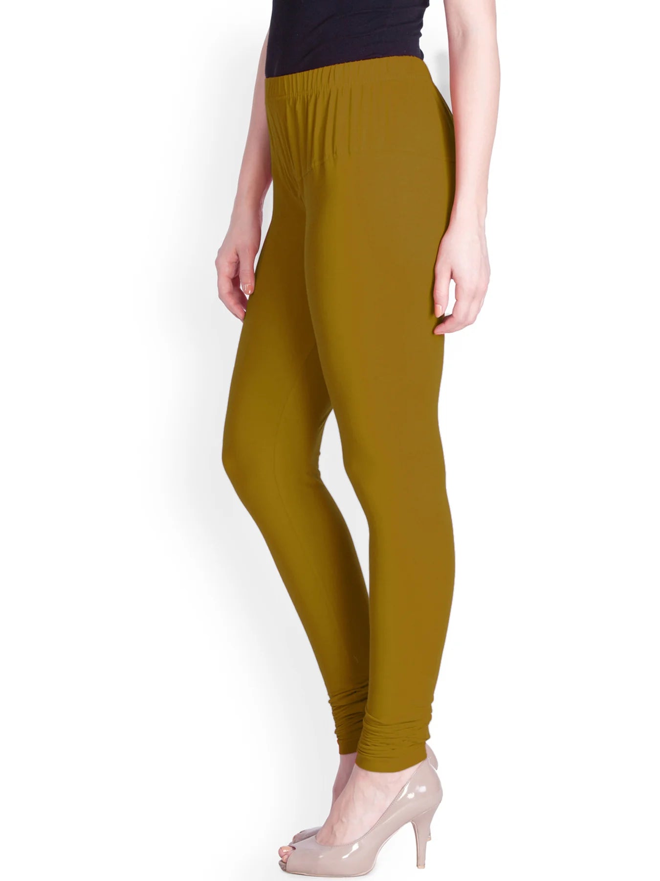 Olive Premium Churidar Leggings
