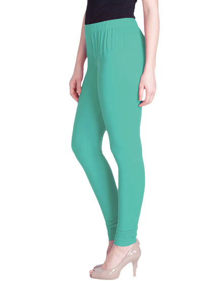 Aqua Green Premium Churidar Leggings