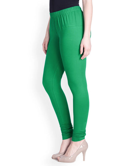 Dark Green Premium Churidar Leggings