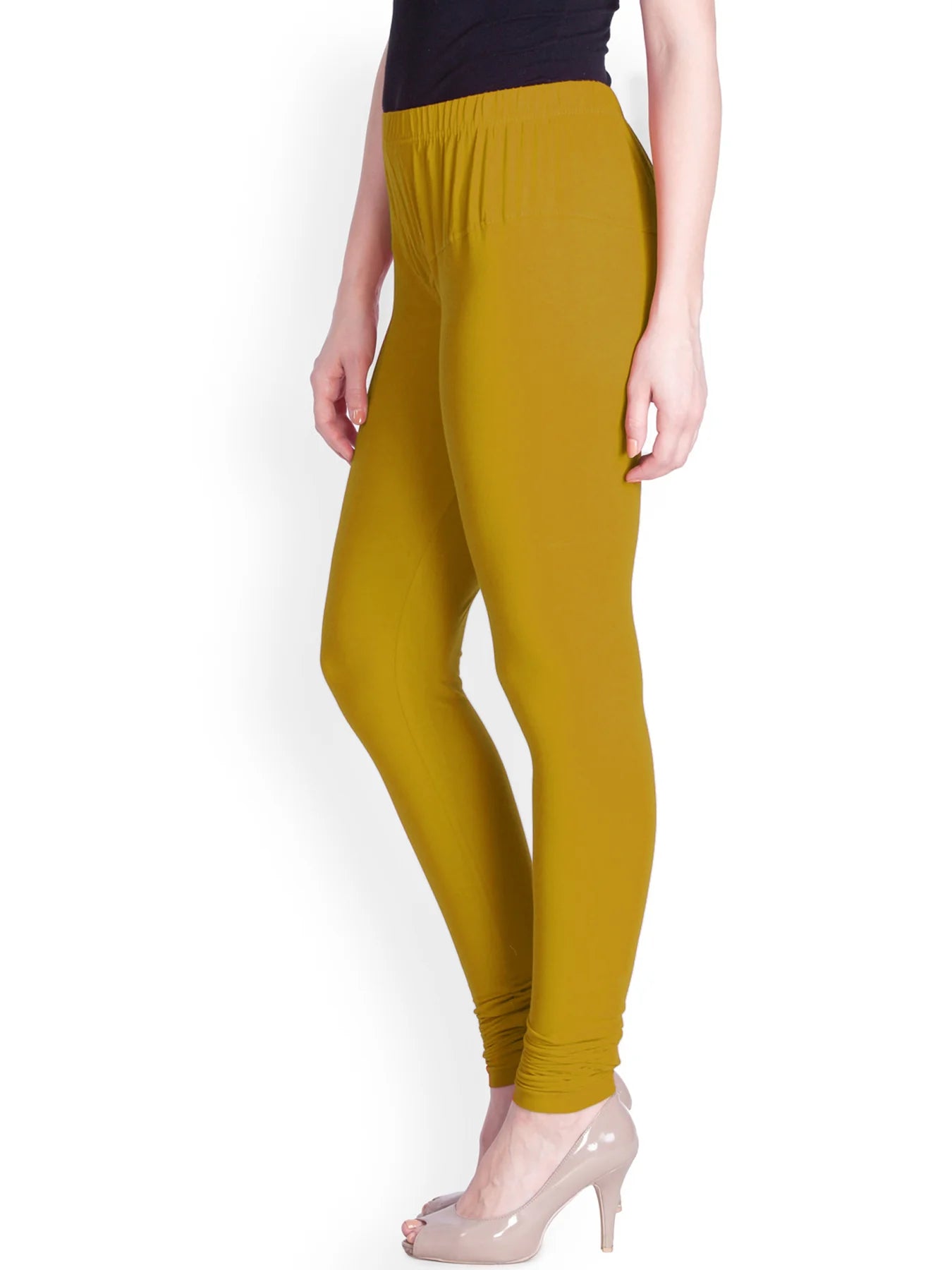 Gold Premium Churidar Leggings