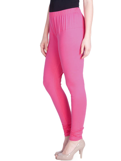 Pink Premium Churidar Leggings