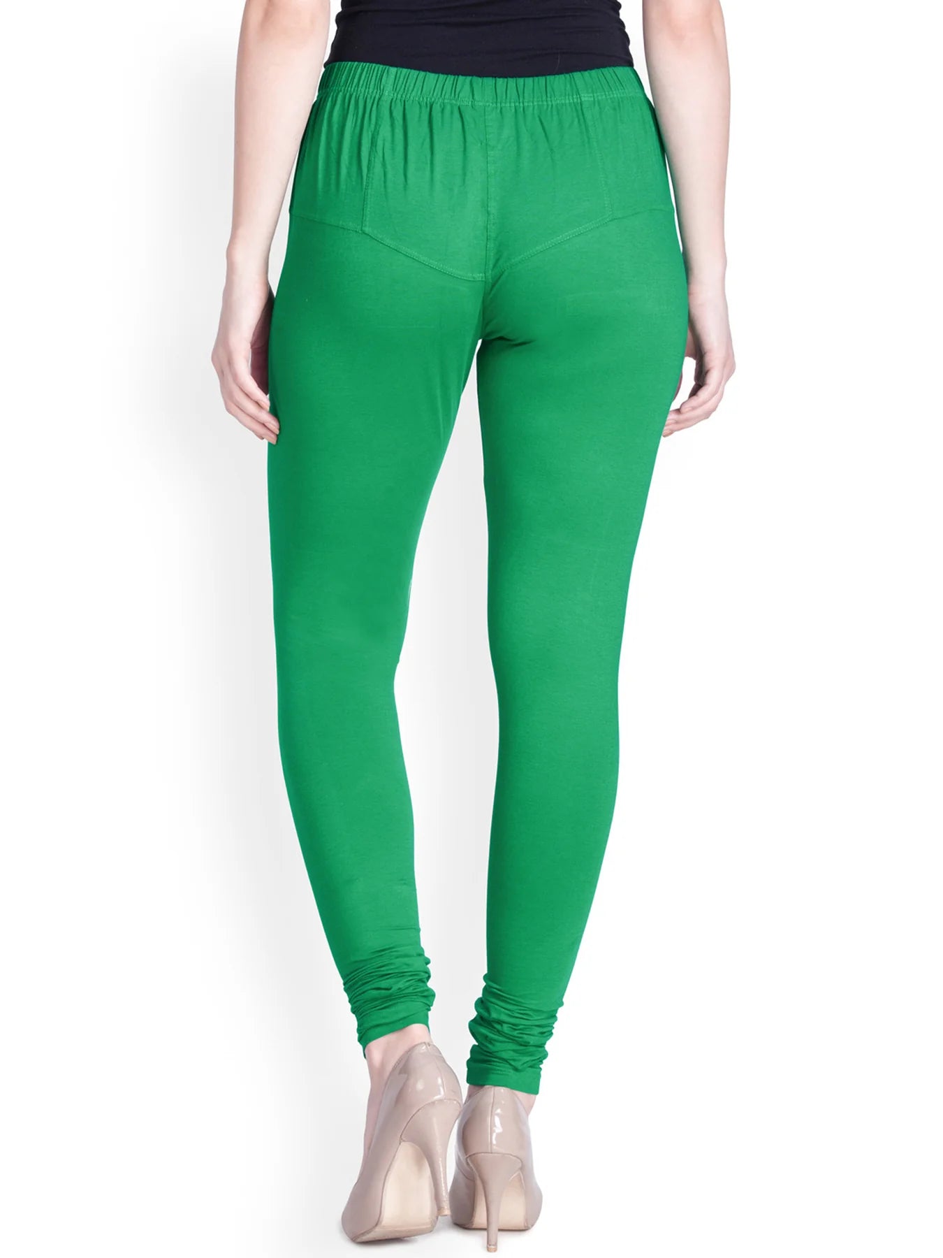 Dark Green Premium Churidar Leggings