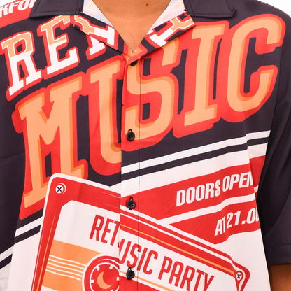 Retro Music Party Shirt