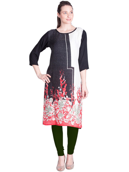 Green Premium Churidar Leggings