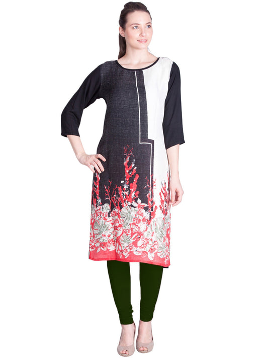 Green Premium Churidar Leggings