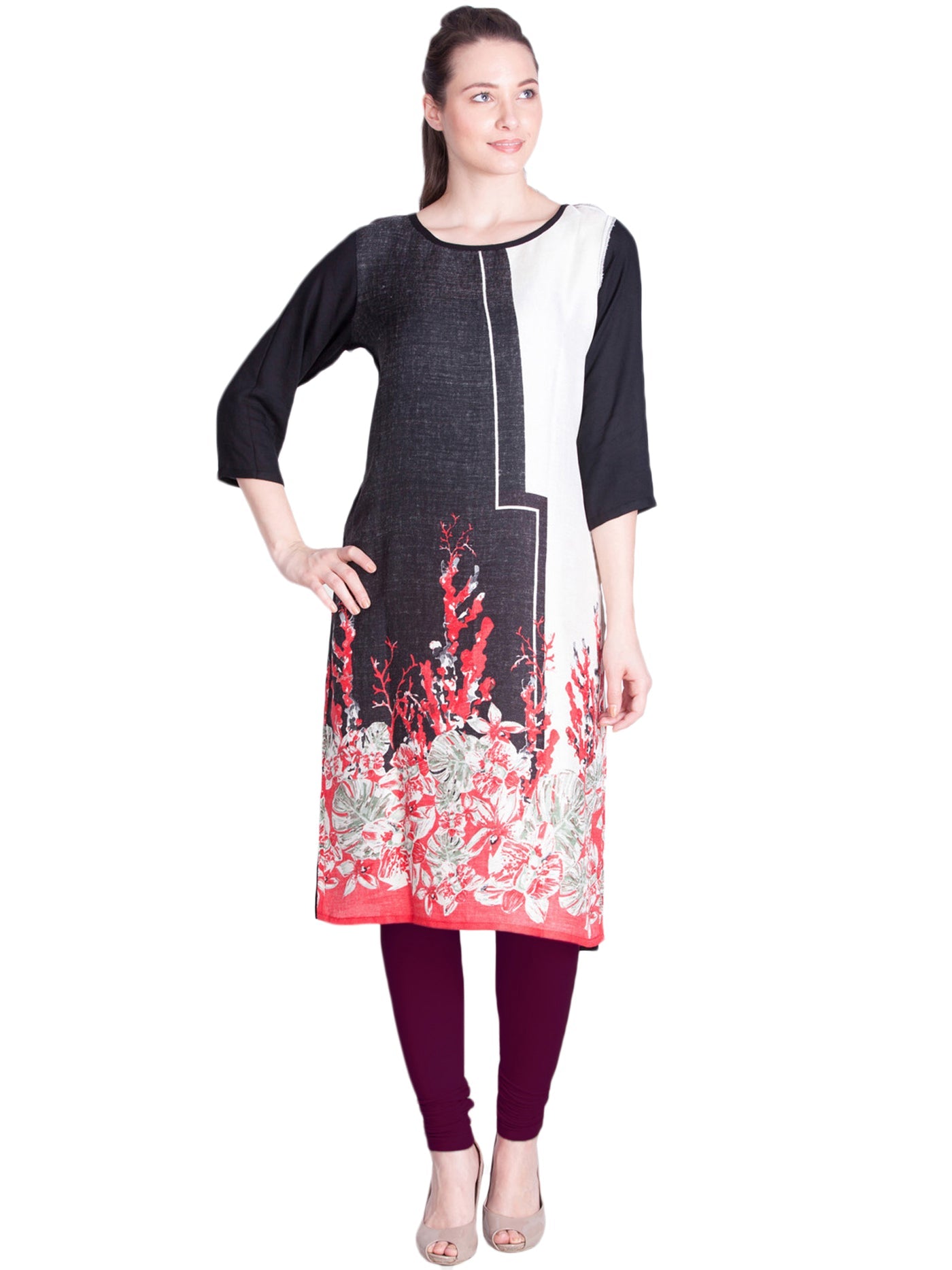 Purple Premium Churidar Leggings