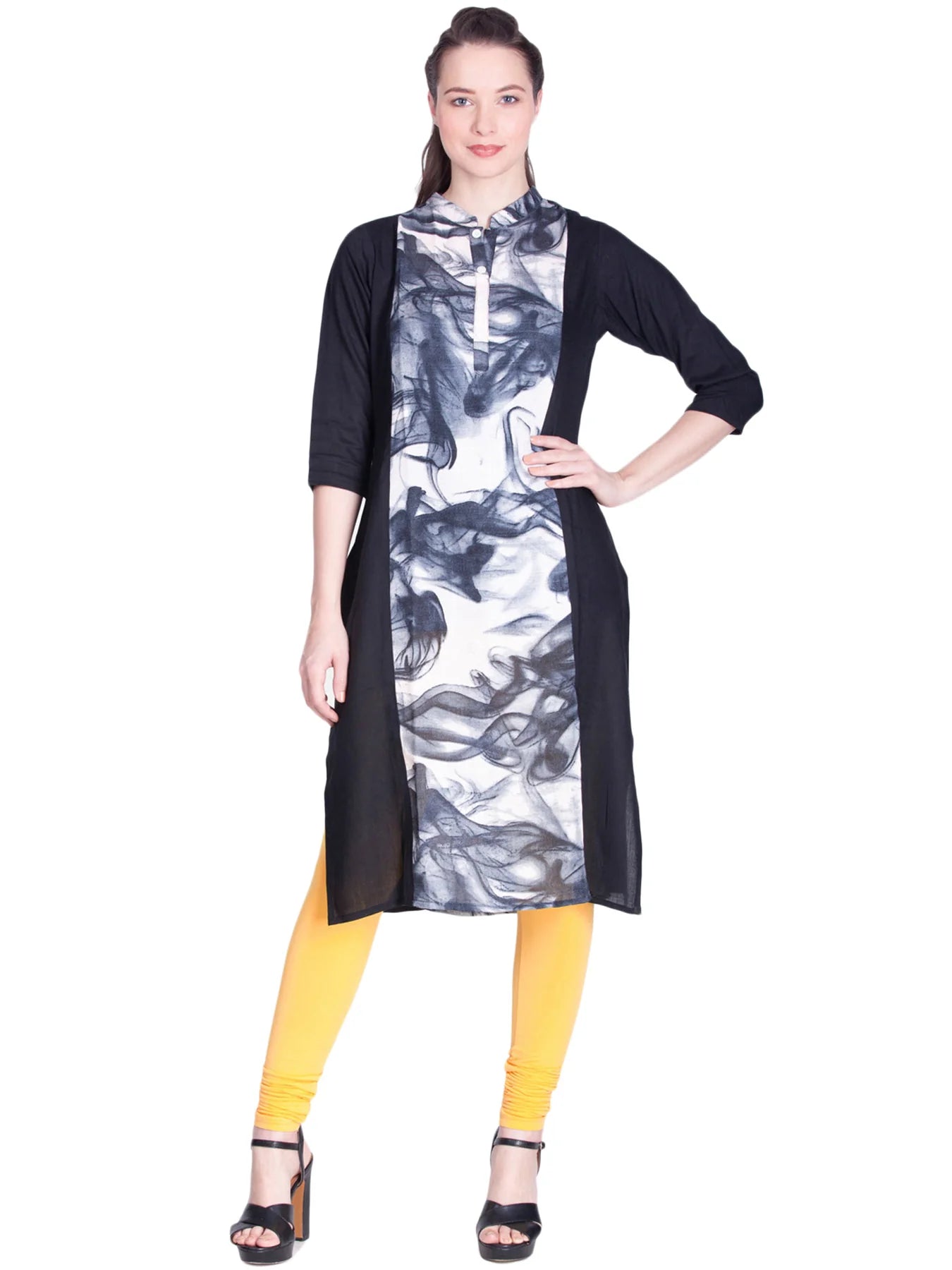 Light Yellow Premium Churidar Leggings