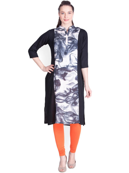 Peach/Orange Premium Churidar Leggings