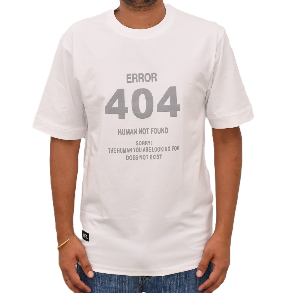 Error 404" Human Not Found Tees