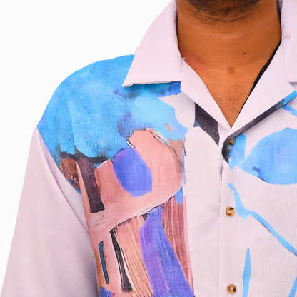 The Split Canvas Shirt