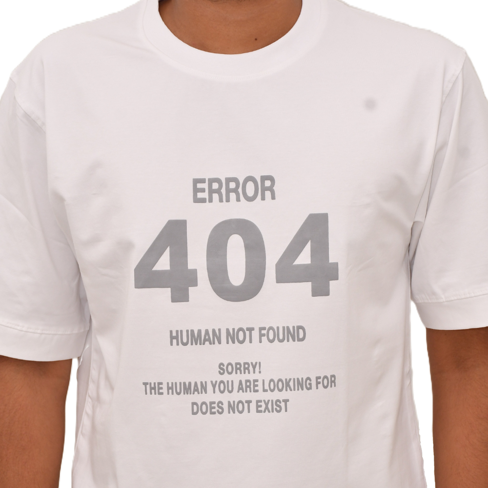 Error 404" Human Not Found Tees