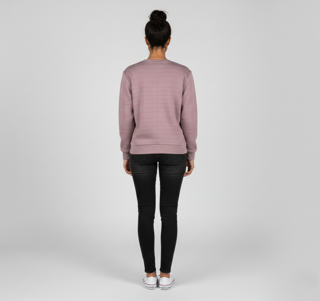 Lavender Mist Ribbed Pullover
