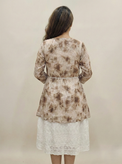 Classic Teal Notch Midi