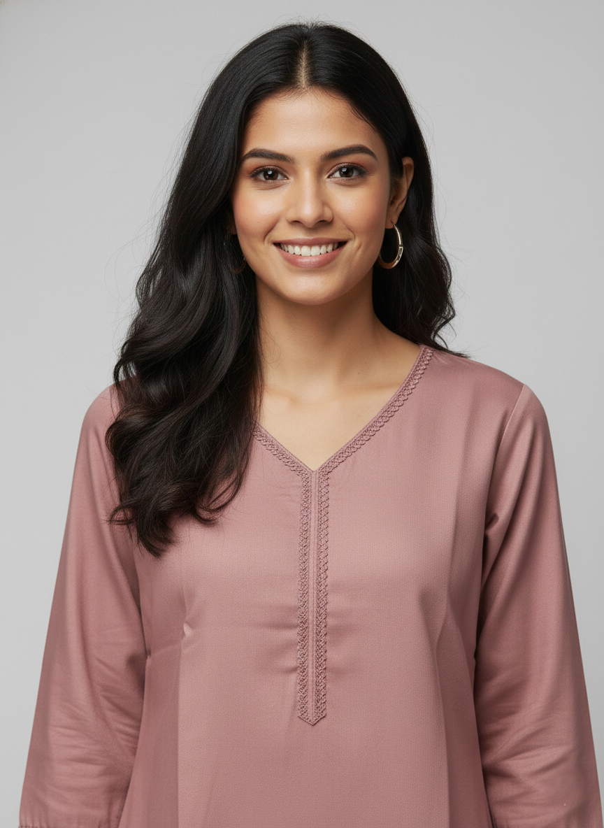 Dusky Rose Everyday Tunic